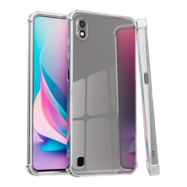 Imagem de Capa Case TPU Transparente Compatível Sannsung Galaxy A10 Anti Impacto Shock Choque Alta Proteção Premium
