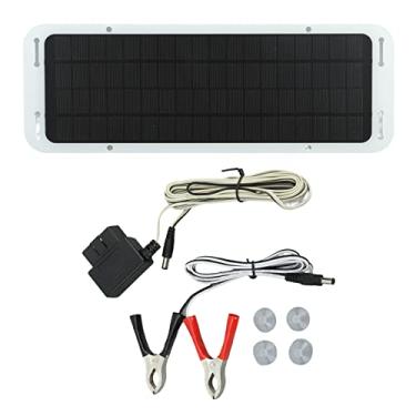 Imagem de Painel Solar, o Melhor Kit 5W Carregador Portátil para Carro de Moto para Motocicleta Snowmobile USB Tipo C DC Interface OBD Charger