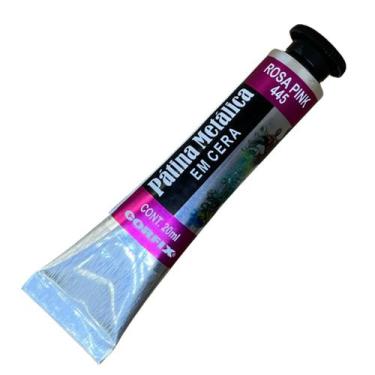 Imagem de Tinta Pátina Metálica 20ml Corfix Rosa Pink 445, 445 - ROSA PINK