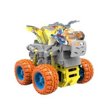 Imagem de Carrinho Quadriciclo Fricção Monster Truck Big Foot Brinquedo Tração 4