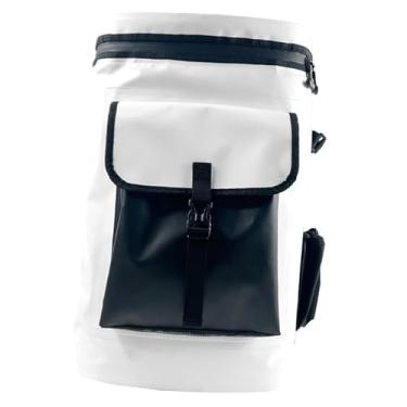 Imagem de Dynwave Mochila de Pesca com Compartimento Isolado para Peixes E Acessórios, Branco
