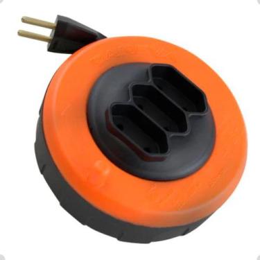 Imagem de Extensão Elétrica Retrátil Pop Spin 3 Tomadas 2p 5M Daneva