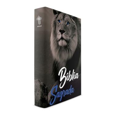 Imagem de Bíblia Sagrada - Leão da Montanha Olho Azul - Capa Dura - ntlh