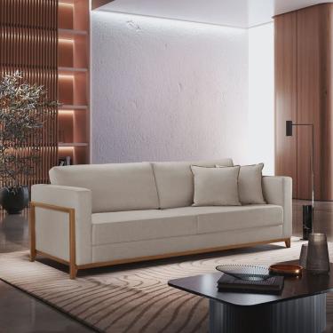 Imagem de Sofá 03 Lugares Paris Bouclê 1,70M