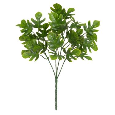 Imagem de Folhagem costela de adao plastico X36 folhas verde 30cm