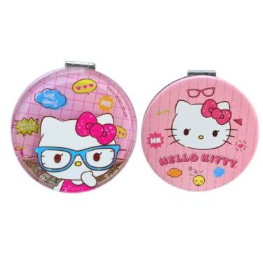 Imagem de Espelho De Mão Maquiagem Redondo Hello Kitty - Sanrio