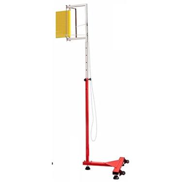 Imagem de Testador de salto vertical de altura ajustável, desafiador vertical: Ajuda de treino do testador de medição de salto de pé, reiniciador de polia, cor macaca, 4,59 ,18 pés