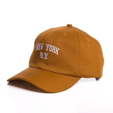 Imagem de Boné Ny New York Retro Basebol Aba Curva Masculino e Feminino Regulage