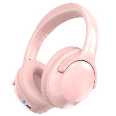 Imagem de Fones de ouvido Bluetooth MIDOLA B15 68H Playtime HiFi Stereo Rosa
