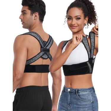 Imagem de Corretor de postura Enthra Bi-straps Back Straightener Bamboo