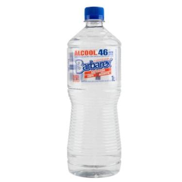 Imagem de Desinfetante Limpa Bactericida Álcool 46, 1 litro Barbarex 