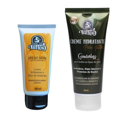 Imagem de Creme pós tatuagem 40ml + Hidratante para tattoo Vegano 90ml