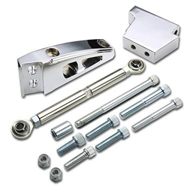 Imagem de DNA Motoring ABKRC4311 Suporte de ar condicionado de alumínio [Para Chevy SBC Bomba de água curta SWP]