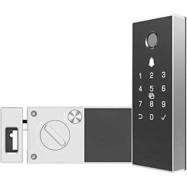 Imagem de Fechadura Digital Sobrepor CS-DL03 PRO Abre por Biometria, Aplicativo e senha