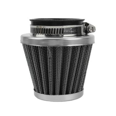 Imagem de ABCERRSI Filtro de ar de 38 mm compatível com SDG SSR XR CRF 50CC 70CC 110CC 125CC QMB139 GY6 ATV Quad Go Kart Pit Dirt Bike Moped Scooter Off Road Motocicleta Prata