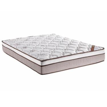 Imagem de Colchão Casal Ortobom New Magestic Com Ortopillow E Molas Ensacadas 27X138X188 Cm Marrom