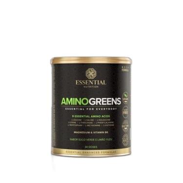 Imagem de Amino Greens Lata (261G) - Padrão: Único - Essential Nutrition