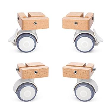 Imagem de Niteangel Roda universal de suplemento série Vista Cage – Gaiola para hamster com porta de abertura oblíqua, bloqueável, cor Burlywood, 12,7 x 12,7 x 12,7 cm