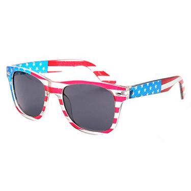 Imagem de Óculos de sol infantis com a bandeira dos EUA para meninos e meninas de 3 a 10 anos grinderPUNCH, American Dreamer, Small