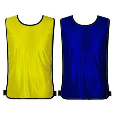 Imagem de Kit 05 Peças Colete De Futebol Dupla Face - Várias Cores - Magic Fanta