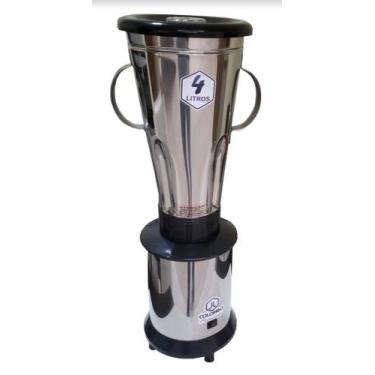 Imagem de Liquidificador Industrial 4 Litros Alta Rotação 110V Massa Açaí Bolo S