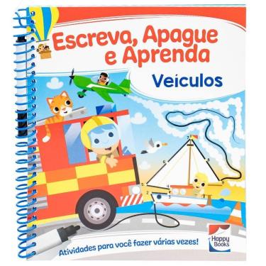 Imagem de Escreva, Apague E Aprenda: Veículos