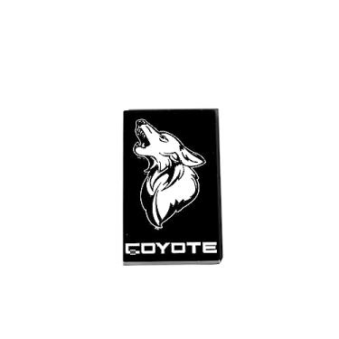 Imagem de Mf Auto Designs - Emblema Coyote Estilo Gt350 (Branco/Preto)