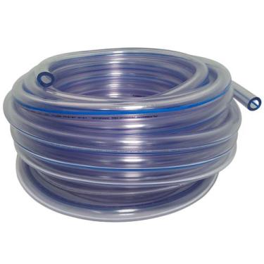 Imagem de 10 Metros de Mangueira Transparente Ordenha Atóxica Siliconada 15,5mm 