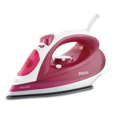 Imagem de Ferro De Passar A Vapor Philco Ceramic 1200w Luxx Red 220V