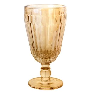 Imagem de Jogo de 6 taças Bretagne em cristal ecológico 330ml A17cm âmbar luster