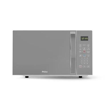Imagem de Micro-Ondas 33L Philco Espelhado Limpa Fácil 1100W Pmo38S, Prata, 110V