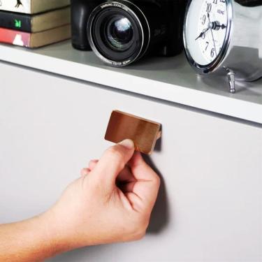 Imagem de Puxador Traso 32mm Rose Escovado Zen Design