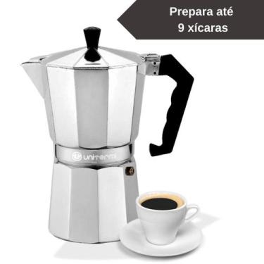 Imagem de Cafeteira Italiana Em Alumínio 9 Xícaras 450ml Classica - Unitermi