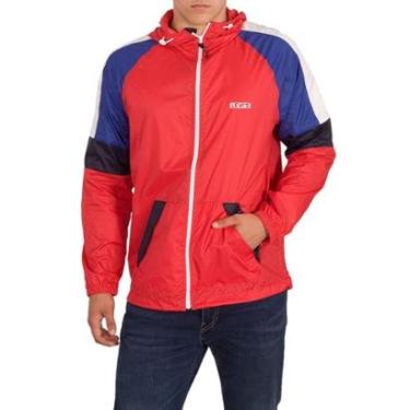 Imagem de Jaqueta Levis Masculina Colorblock Windrunner Vermelha-Masculino