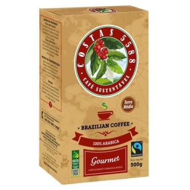Imagem de Café Costas 5588 Gourmet Moído Torra Média 500g
