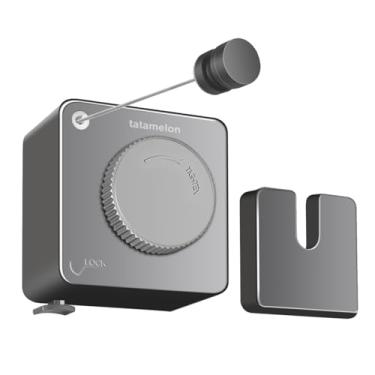 Imagem de tatamelon Varal retrátil para uso interno, sem flacidez, para uso externo, linha de secagem de roupas pesadas, 15,4 m, linha de aço inoxidável montada na parede (cinza)