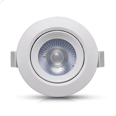Imagem de Spot Led Embutir 5w Redondo 3000k Branco Quente Bivolt