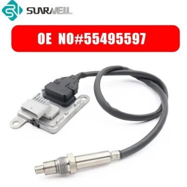 Imagem de Sensor de óxido de nitrogênio traseiro 55495597 A2C15954900-01 Sensor de nitrogênio e oxigênio compatível com Vauxhall Astra K 2016-2024 1.6 CDTi
