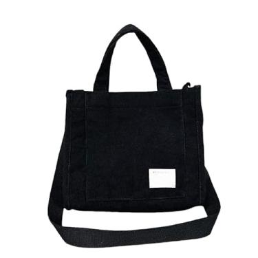 Imagem de bolsa feminina transversal veludo quadrada(Com zíper preta)