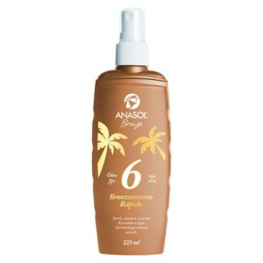 Imagem de Óleo Bronzeador Spray FPS6 Anasol, 125 ml