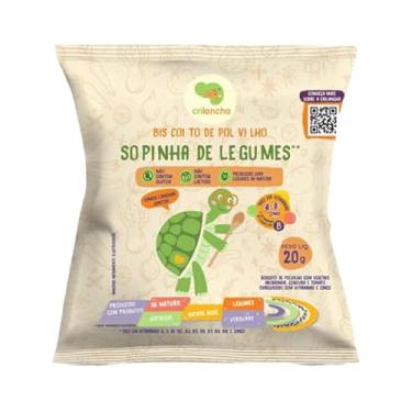 Imagem de Biscoito de Polvilho Sopinha de Legumes Vegano Crilancha 20g