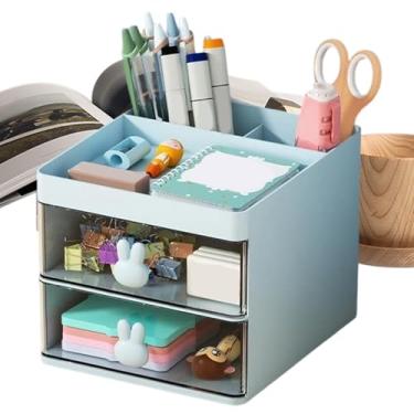 Imagem de Porta-Lápis, Organizador De Material De Arte, Maleta de Armazenamento para Maquilhagem para Sala de Aula, Casa de Banho, Toucador, Local de Trabalho, Cozinha, Estúdio, Escrivaninha, Sala de Estudo