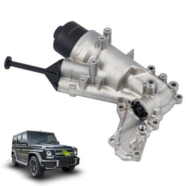 Imagem de Caixa do filtro de óleo do motor 2781800710 compatível com Mercedes G63 E550 CLS63 E63 2011-2019 Substitui OE A2781800138, A2781800009