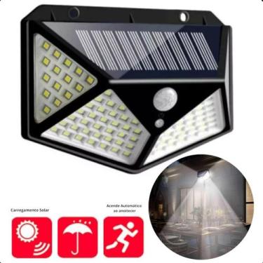 Imagem de Luminária Solar Sem Fio Premium Com Luz Potente E Bateria Original - F