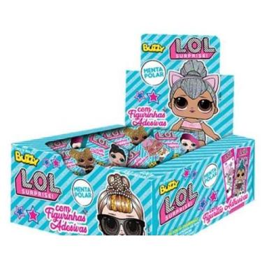 Imagem de Chiclete Lol Surprise C/200 Unidades Buzzy Sabor Menta
