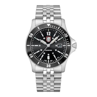 Imagem de Luminox - Relógio masculino - temporizador esportivo série 0910 42 mm - X3.ZI11 - relógio esportivo masculino - quartzo suíço - resistente à água 100 m - cristal de safira antirreflexo - caixa de aço