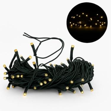 Imagem de Kit 5 Pisca Pisca Cordão Luz 50 Led Varal 8 Funções 5m 110v - Global