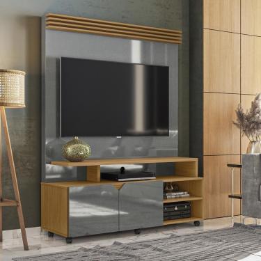 Imagem de Home Berlim Para Tv Até 60 Polegadas C- Rodizios - Lukaliam Móveis