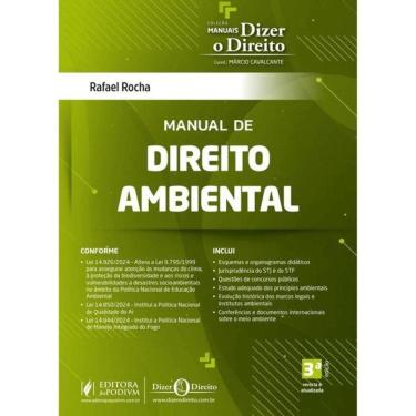 Imagem de Manual De Direito Ambiental - 2025
