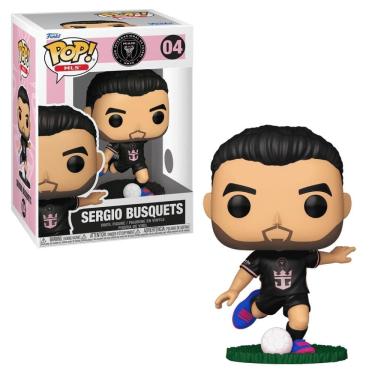 Imagem de Boneco Funko Pop! Inter Miami - Sergio Busquets